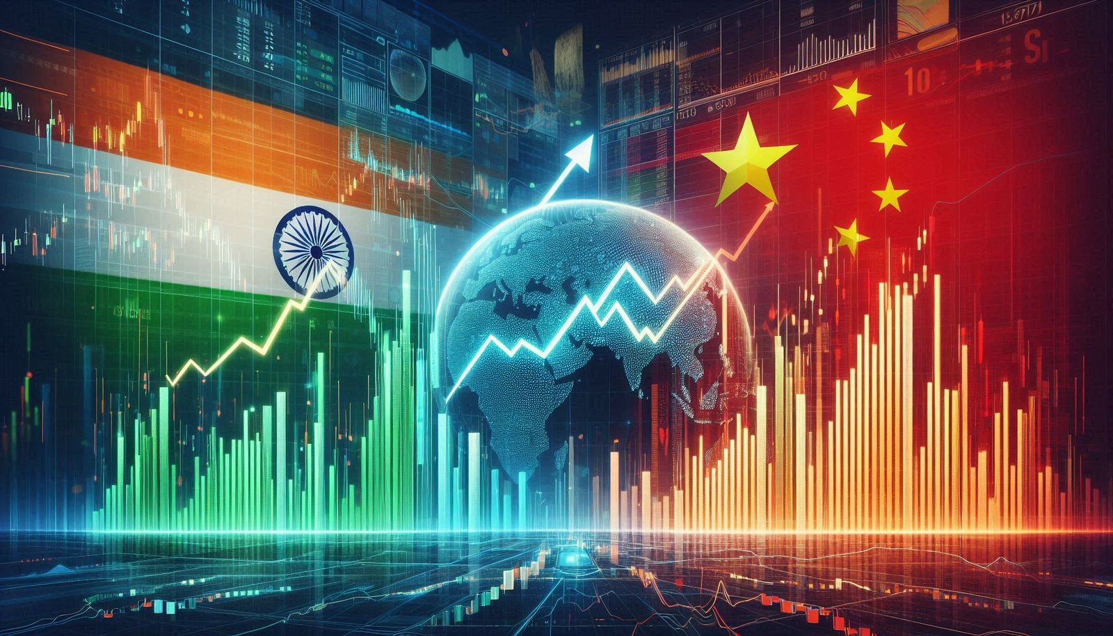 India's Equity market compared to China's market